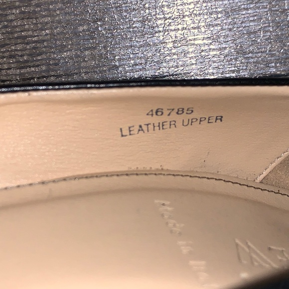 J.Crew Mona Round Toe Black Leather Pumps - Size 11 - Picture 8 of 16